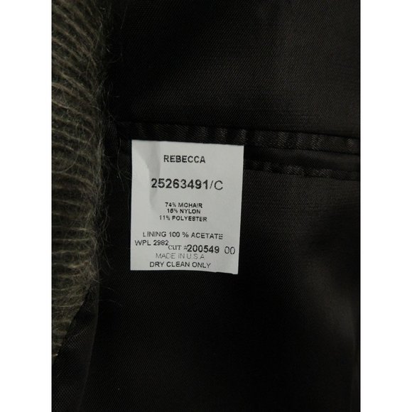 Ann Freedberg Rebecca mohair button front jacket - Picture 7 of 12